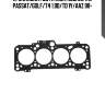 Прокладка гбц (1.7mm), audi 80, vw passat/golf/t4 1.9d/td 1y/aaz 90-