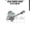 Ограничитель двери, renault logan/sandero/kangoo 1.4/1.6/1.5dci 04-