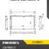 Радиатор lada priora 07-18 sat sg-ld0002-1