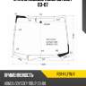 Стекло лобовое honda odyssey 03-07 xyg rb1-r lfw/x