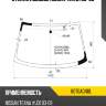 Стекло лобовое nissan teana 03-08 fuyao 6070agnbl