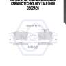 Колодки тормозные дисковые ceramic technology | зад | ngn 3502426