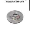 Диск торм. mitsubishi lanсer x 08- перед.вент.(d276mm) kd0178