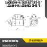 Стартер renault logan 04-16  sat st-8200584664n