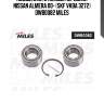 Подшипник ступицы передний nissan almera 00- (skf vkba 3272) dwb0082 miles