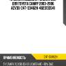 Пружина подвески /задняя obk для toyota camry 2003-2006 acv30  c4t-33462h  4823133541