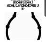 Прокладка коллектора впускного, renault megane/clio/scenic/express 1.4 95-