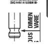 Клапан выпускной, honda civic/h-rv 1.4/1.6 d16w1 99-