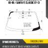 Стекло лобовое hyundai santa fe 00-06  xyg fw02216 lfw/x