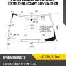 Стекло лобовое Toyota Camry XV30 01-06  XYG ACV30-L1 LFW/X