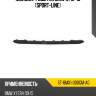 Молдинг решетки bmw x1 12-15 sport-line sat st-bmx1-000gm-a0