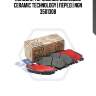 Колодки тормозные дисковые ceramic technology | перед | ngn 3501308