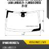 Стекло лобовое датчик дождя lada largus 21-  xyg 4595agnm2c lfw/x