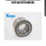 Подшипник ступицы колеса | зад | koyo dac407043wcs83