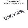 Прокладка коллектора впускного, opel astra/vectra/corsa 1.8 16v 98-
