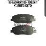 Колодки торм. hyundai santa fe 05-kia sorento 09- перед.к-т kt3418std kortex
