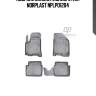 Коврики салона (полиуретан) norplast nplpo1204