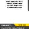 Подкрылок /передний левый ti-guar для renault duster 2010-2021 nissan terrano 2014-2022  tg-rnd1-016l2  strnd1016l2 638419131r