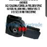 Опора двигателя fr toyota avensis 1az/caldina/corolla/fielder/spacio/isis/allion/will/wish/voltz 1/2/3zz 01 rbi t09z12fmz