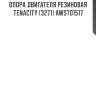 Опора двигателя резиновая tenacity (3271) awsto1517