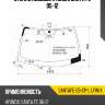 Стекло лобовое hyundai santa fe 05-12 xyg santafe-05-cp-l lfw/x