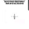 Свеча накала citroen jumper/fiat ducato/peugeot boxer/renault trafic 90-02/uaz 31512 98-08