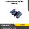 Колодки тормозные передние hyundai elantra v (11-15) nsp nsprs7n7