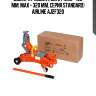 Домкрат подкатной 2т (min - 125 мм, max - 320 мм, серия standard) airline aj2f320
