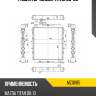 Радиатор mazda titan 89-00 sat mz0085