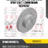 Торм.диск пер.вент.[324x30] 5 отв. sport coat z zimmermann 150340352