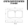 Колодки тормозные перед bmw e34 92-95/e38 94-01/e31 90-99 sat st-28-0034