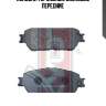 Колодки тормозные дисковые передние