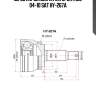 Шрус наружный rr kia sportage 04-10 sat hy-267a