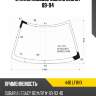 Стекло лобовое subaru legacy 89-94 xyg 44b lfw/x