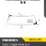 Стекло лобовое toyota fj cruiser 05-18 xyg fw02652 lfw/x
