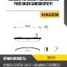 Колодки торм.зад. premium brake pads hagen sangsin gp1247