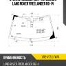 Стекло лобовое датчик дождя land rover freelander 06-14 xyg lr2-vcs lfw/x