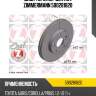 Диск торм.пер.вентил. zimmermann 590281820