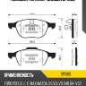 Колодки тормозные ford focus ii 04-/iii 10-/mazda 3 03-/volvo s40 04- передние sp1260 sangsin