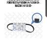 Ремень поликлиновой 5pk675 , ford fiesta/fusion 1.4/1.6 16v 01-, mazda 1.4/1.6 03-