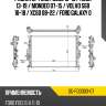 Радиатор ford focus 10-19  sat sg-fd0003-07