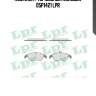 Комплект тормозных колодок 05p1421 lpr