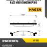 Колодки торм.пер. premium brake pads hagen sangsin gp1186