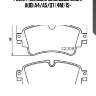 Колодки тормозные сзади audi a4 15-  brembo p85154