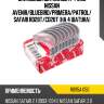 Вкладыши шатунные к-т 0,50 nissan avenir taiho r095a 050