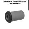 Сайлентблок mitsubishi l200 96-06 / pajero 91-00 / pajero sport 96-08 / challenger 96-01
