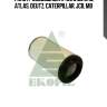 Фильтр воздушный h400 d196 d118, atlas, deutz, caterpillar, jcb, mb