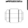 Сайлентблок опоры дифференциала avantech