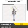 Свеча зажигания nickel bp6hs (4511) masuma s035c