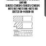 Кольца поршневые к-кт std на 1 цил mb e(w212)/c(w204)/s(w221)/c(w204)  m272.967/m272.980 /m272.961